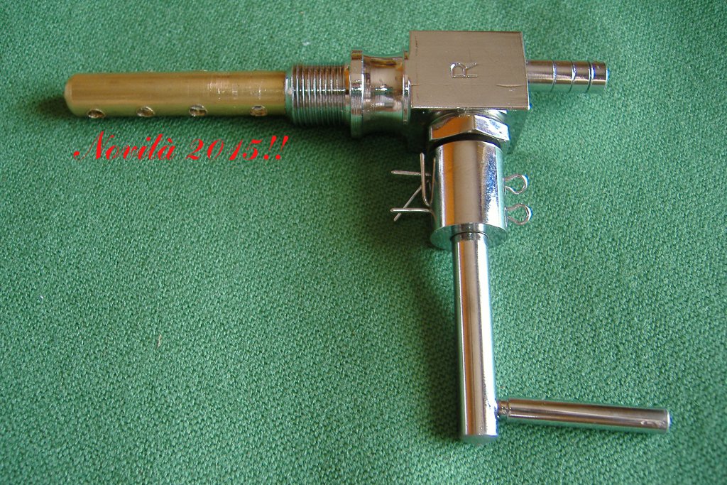 Rubinetto benzina per GUZZI Gallo, Q.16, 12x1, codulo diritto, con riserva -> modificazione della levetta Rubinetto benzina per GUZZI Gallo, Q.16, 12x1, codulo diritto, con riserva -> modificazione della levetta