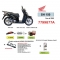 KIT TAGLIANDO HONDA SH 150 < 09 OLIO IPONE