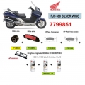 KIT TAGLIANDO HONDA SILVER WING 600 OLIO IPONE