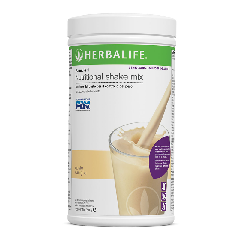 Formula 1 sostituto del pasto Senza lattosio glutine soia 550 g Formula 1 sostituto del pasto Senza lattosio glutine soia 550 g