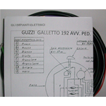 IMPIANTO ELETTRICO MOTO GUZZI GALLETTO 192 AVVIAMENTO PEDALE IMPIANTO ELETTRICO MOTO GUZZI GALLETTO 192 AVVIAMENTO PEDALE